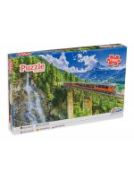 Пъзел Grafix от 1000 части - Влак в планината Пъзел Grafix от 1000 части - Влак в планината