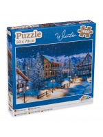 Пъзел Grafix от 1000 части - Зимно селце Пъзел Grafix от 1000 части - Зимно селце