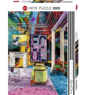 Пъзел Heye от 1000 части - Цветната стая