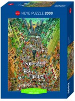 Пъзел Heye от 2000 части - Протест!, Марино Дегано