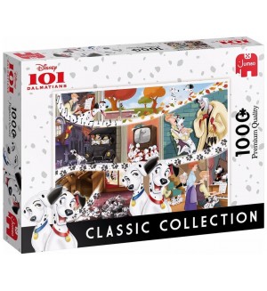 Пъзел Jumbo от 1000 части - 101 Далматинци Пъзел Jumbo от 1000 части - 101 Далматинци