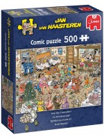 Пъзел Jumbo от 500 части - Новогодишно празненство