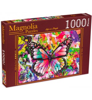 Пъзел Magnolia от 1000 части - Пеперуда