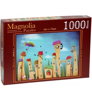 Пъзел Magnolia от 1000 части - Танцуващ град