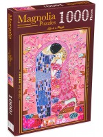 Пъзел Magnolia от 1000 части - Целувка в розово Пъзел Magnolia от 1000 части - Целувка в розово