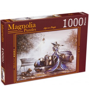 Пъзел Magnolia от 1000 части - Жената с роклята Пъзел Magnolia от 1000 части - Жената с роклята