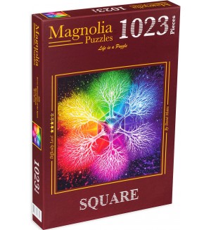 Пъзел Magnolia от 1023 части - Матрица