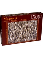 Пъзел Magnolia от 1500 части - Колония Кралски пингвини Пъзел Magnolia от 1500 части - Колония Кралски пингвини