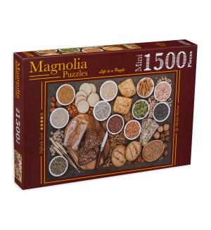 Пъзел Magnolia от 1500 части - Здравословна храна 