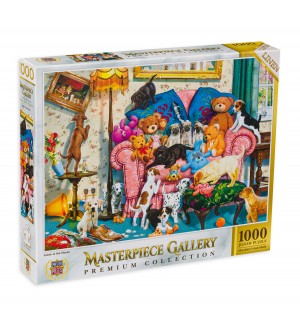 Пъзел Master Pieces от 1000 части - Бъркотията вкъщи
