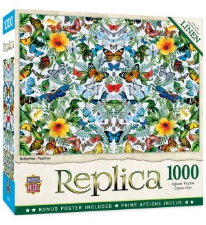 Пъзел Master Pieces от 1000 части - Пеперуди