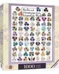 Пъзел Master Pieces от 1000 части - Скали и скъпоценни камъни