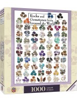 Пъзел Master Pieces от 1000 части - Скали и скъпоценни камъни
