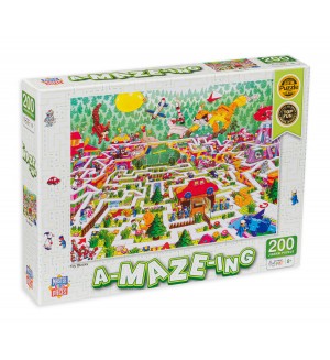 Пъзел Master Pieces от 200 части - Играчки блокове