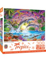 Пъзел Master Pieces от 300 XXL части - Фантастичен остров