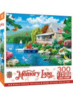 Пъзел Master Pieces от 300 XXL части - Гледка към езерото