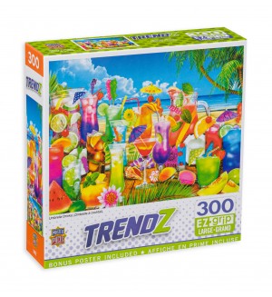 Пъзел Master Pieces от 300 XXL части - Коктейли на плажа
