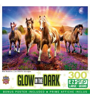 Пъзел Master Pieces от 300 XXL части - Коне