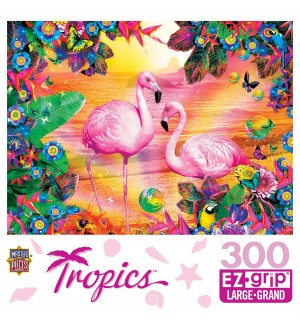 Пъзел Master Pieces от 300 XXL части - Розова романтика