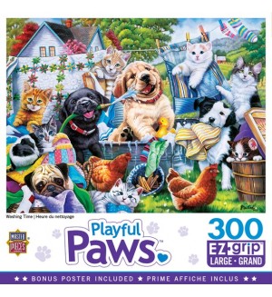 Пъзел Master Pieces от 300 XXL части - Време за баня