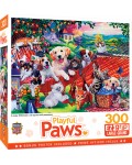 Пъзел Master Pieces от 300 XXL части - Животинки на хамак
