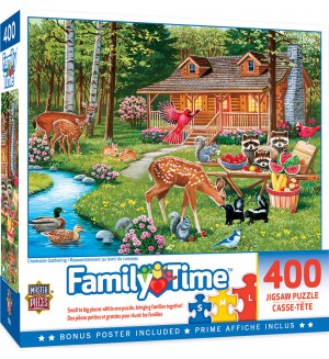 Пъзел Master Pieces от 400 части - Горска идилия