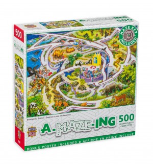 Пъзел Master Pieces от 500 части - Застрашени видове