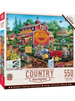 Пъзел Master Pieces от 550 части - Постройка в провинцията