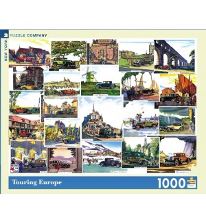 Пъзел New York Puzzle от 1000 части - Европа Пъзел New York Puzzle от 1000 части - Европа