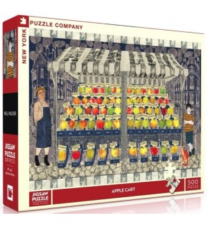 Пъзел New York Puzzle от 500 части - Ябълки