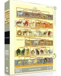 Пъзел New York Puzzle от 500 части - Животинско семейно дърво