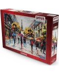 Пъзел Nova puzzle от 1000 части - Айфелови улици