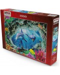 Пъзел Nova puzzle от 1000 части - Сред кораловите рифове