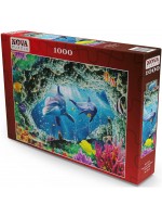 Пъзел Nova puzzle от 1000 части - Сред кораловите рифове