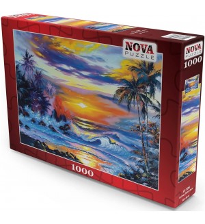 Пъзел Nova puzzle от 1000 части - Залез