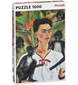 Пъзел Piatnik от 1000 части - Автопортрет Фрида Кало