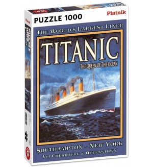 Пъзел Piatnik от 1000 части - Титаник
