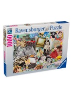 Пъзел Ravensburger от 1000 части - 50-те години Пъзел Ravensburger от 1000 части - 50-те години