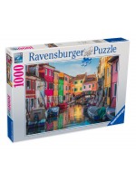 Пъзел Ravensburger от 1000 части - Бурано в Италия Пъзел Ravensburger от 1000 части - Бурано в Италия