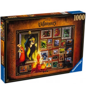 Пъзел Ravensburger от 1000 части - Дисни злодеят Скар