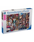Пъзел Ravensburger от 1000 части - Колоритен Ню Йорк