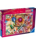 Пъзел Ravensburger от 1000 части - Комплект за шиене
