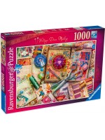 Пъзел Ravensburger от 1000 части - Комплект за шиене Пъзел Ravensburger от 1000 части - Комплект за шиене
