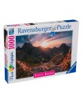 Пъзел Ravensburger от 1000 части - Красиви планини