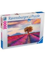 Пъзел Ravensburger от 1000 части - Лавандулови полета