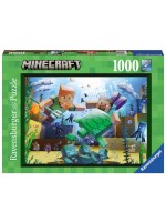 Пъзел Ravensburger от 1000 части - Майнкрафт
