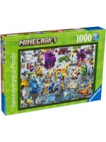 Пъзел Ravensburger от 1000 части - Майнкрафт