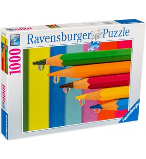 Пъзел Ravensburger от 1000 части - Моливи