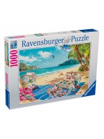 Пъзел Ravensburger от 1000 части - На плажа