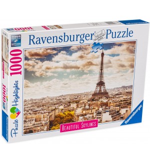 Пъзел Ravensburger от 1000 части - Париж